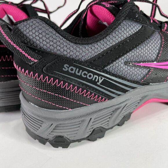 Saucony Grid ESCAPE TR Sneaker Women’s 8 Black Pink Running Trail Hiking NEW - Picture 5 of 11